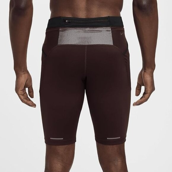 Nike Trail Lava Loop Dri-Fit 1/2 Length Running Tights Size Large Men DV9307-652 - Picture 5 of 8